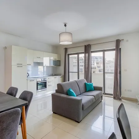 Modern 1br Penthouse With Terrace In St Julians By 360 Estates Daire