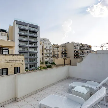 公寓 Modern 1br Penthouse With Terrace In St Julians By 360 Estates