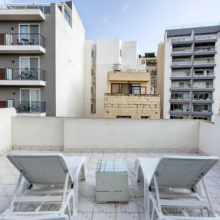 Modern 1br Penthouse With Terrace In St Julians By 360 Estates 公寓 *